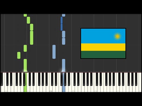 Rwanda National Anthem Rwanda Nziza Piano Tutorial