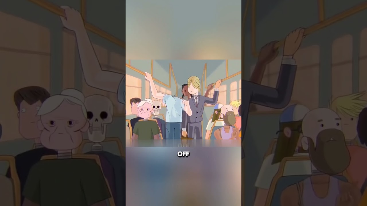 Here people can change their heads according to their mood. #shorts #animation #viralshorts