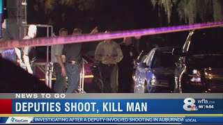 Schizophrenic man shot dead after pointing gun at deputies, officials say