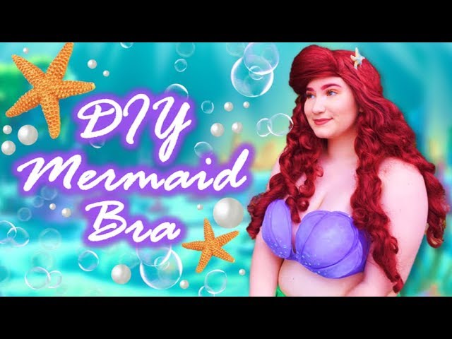 DIAL M FOR MERMAID BLOG: DIY Mermaid/Siren Shell Bra Tutorial