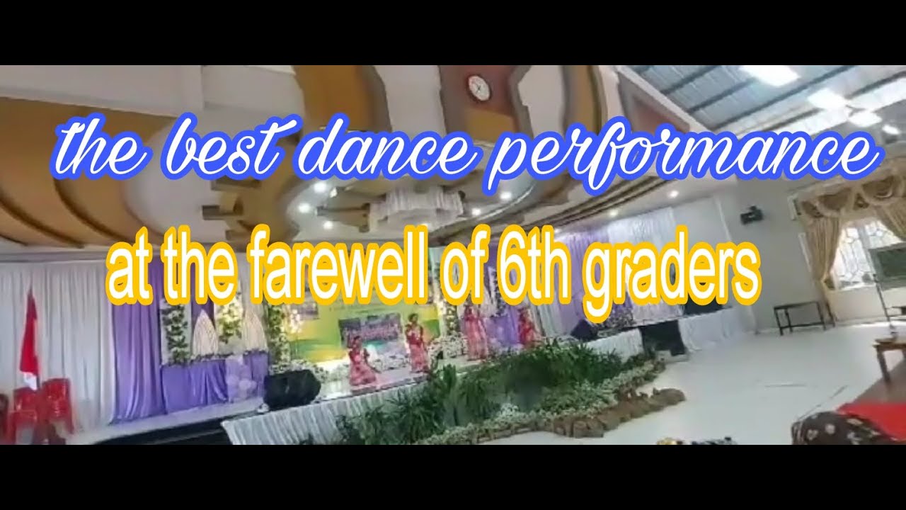 the best dance performance II at the farewell of 6th graders - YouTube