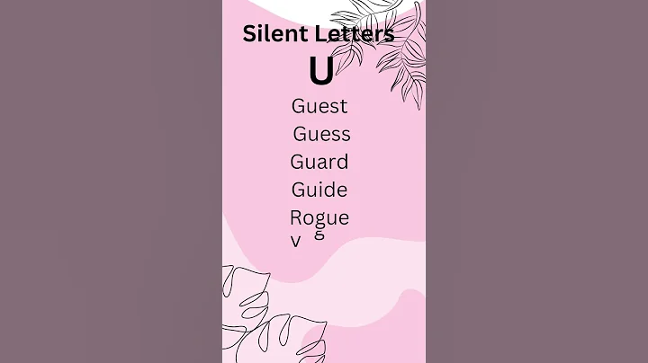 silent letters in words || silent letters ||#shorts #short #easylanguages2023