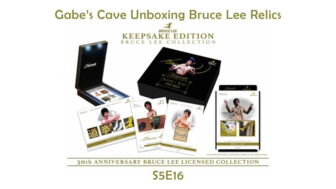 S5E16 Bruce Lee Keepsake Edition 50th Anniversary Relics Unboxing