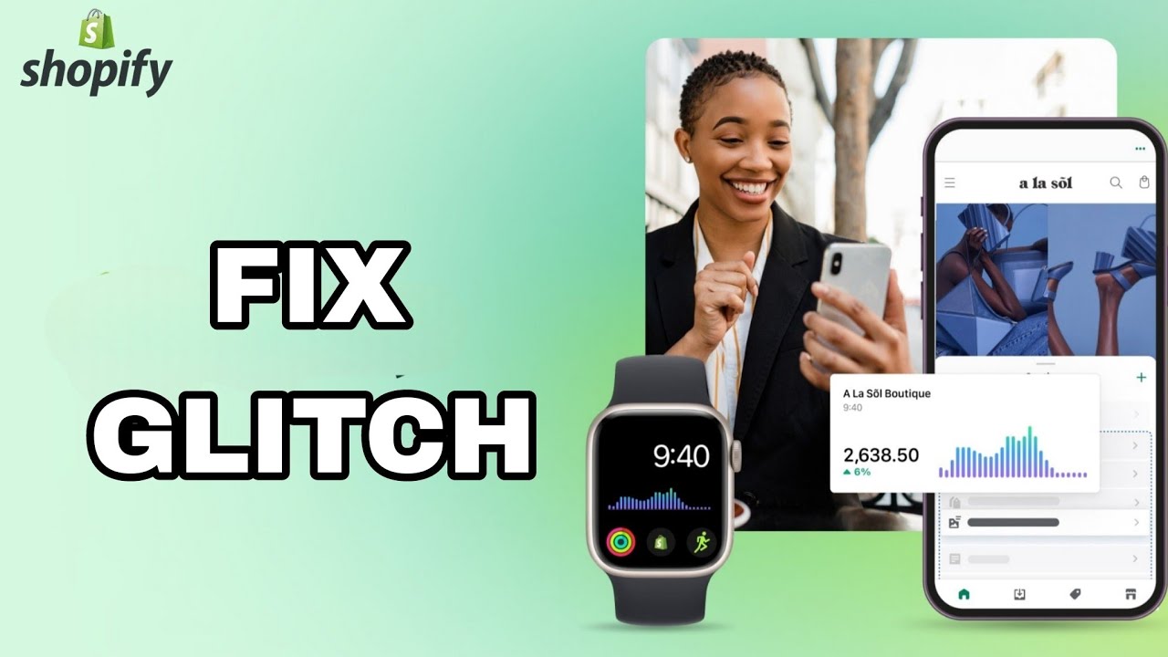 How To Fix And Solve Glitch On Shopify App | Final Solution - YouTube