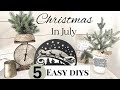 CHRISTMAS IN JULY DIYS | FUN AND EASY DIYS TO GET IN THE CHRISTMAS SPIRIT