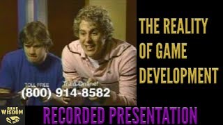 A Beginner's Guide to Game Development (Recorded Presentation)