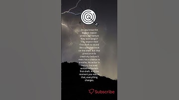 Your first draft doesn