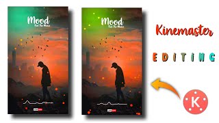 Kinemaster Black screen Status video editing | kinemaster background video effects hd | Azam Tech screenshot 4