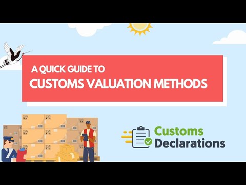 वीडियो: किसी उत्पाद के सीमा शुल्क मूल्य का निर्धारण कैसे करें