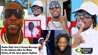 You Are A Music god!-Vybz Kartel,KingPromise Others React After Shatta Wale Made History At Stadium🔥