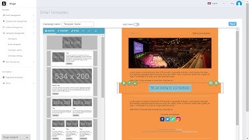 Send your first email campaign with Hugo