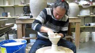 Kim Yong Moon Throwing Macsabal Common Rice Bowls