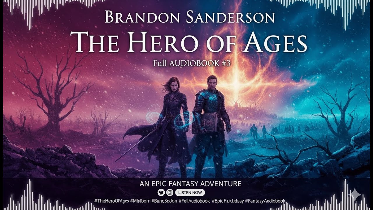 The Hero of Ages by Brandon Sanderson| Full Audiobook #3| Mistborn Book 3 | Epic Fantasy & Adventure