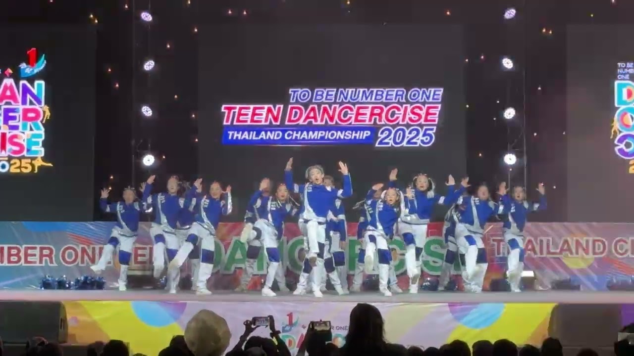 “Why so serious?” TO BE NUMBER ONE Teen dancercise thailand championship 2025 รอบประเทศ (8.2.2025)