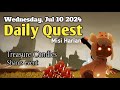 Sky Daily Quest today - Golden Wasteland 10 jul 2024 | Sky Children of the Light | Sandwichies Ch