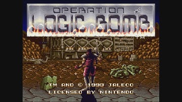 20 Mins Of...Operation Logic Bomb Intro (US/SNES)
