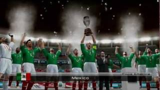 Copa America 2011 Final in PES6: Brazil vs Mexico (HD 720p)