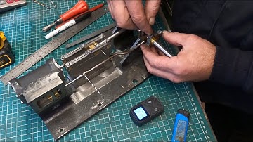 “Scratch “ built horizontal model steam engine. Part36. Valve connecting rod. 