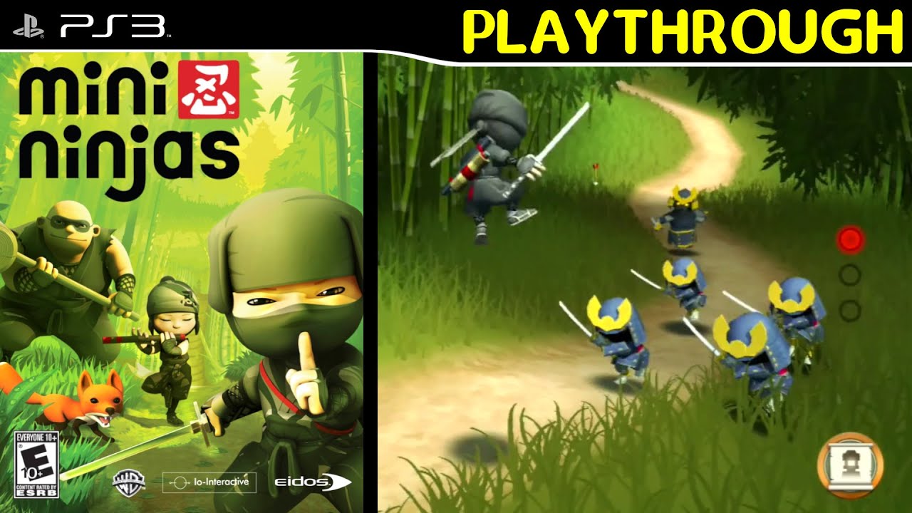 Mini Ninjas (PS3) Playthrough (1080p, original console) No