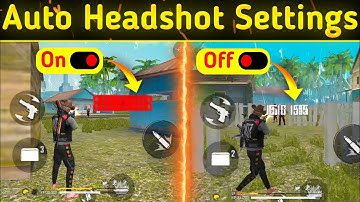 New (HEADSHOT SETTINGS) Free Fire // POINTER SPEED Headshot setting full details // 100% real Trick