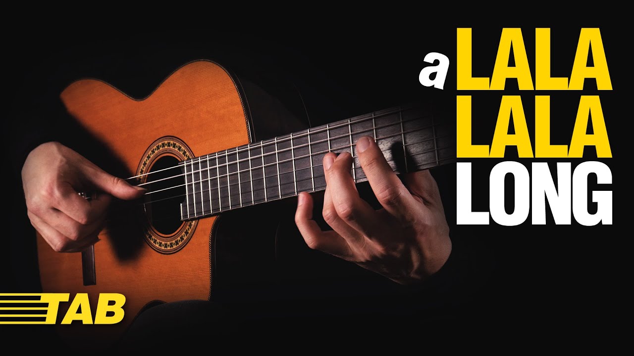 90s REGGAE VIBES ★★★ A La La La La Long (Fingerstyle + TAB)