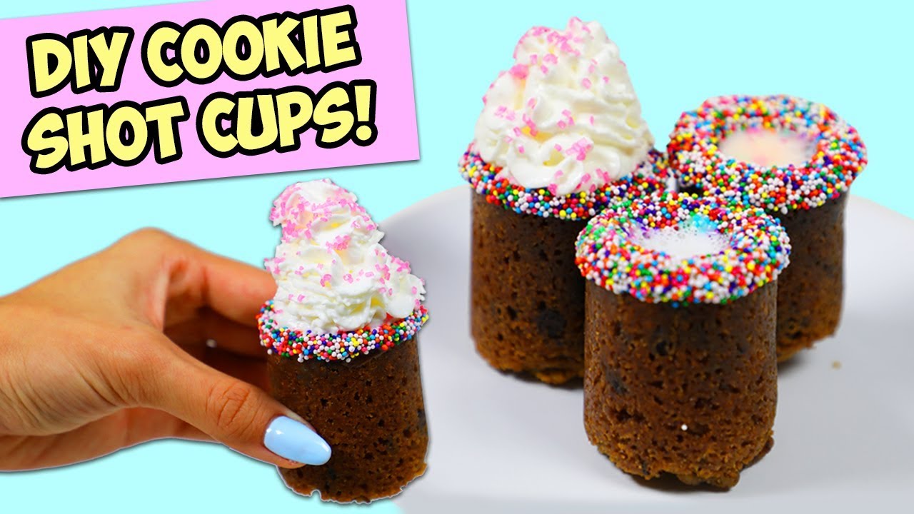 How to Make Chocolate Chip Cookie Shot Glasses!