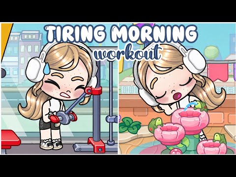 Tiring Morning Workout Routine 🏋️‍♀️🏡 | Avatar World | Pazu
