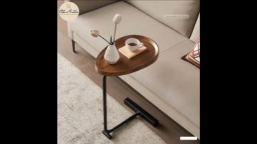 C-Shaped End Table for Sofa & Bed | Compact, Modern & Functional Design #giftideas #storagesolutions