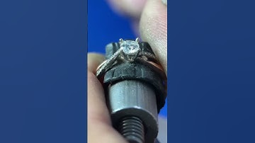How to make a lab created diamond twist arm diamond ring from scratch