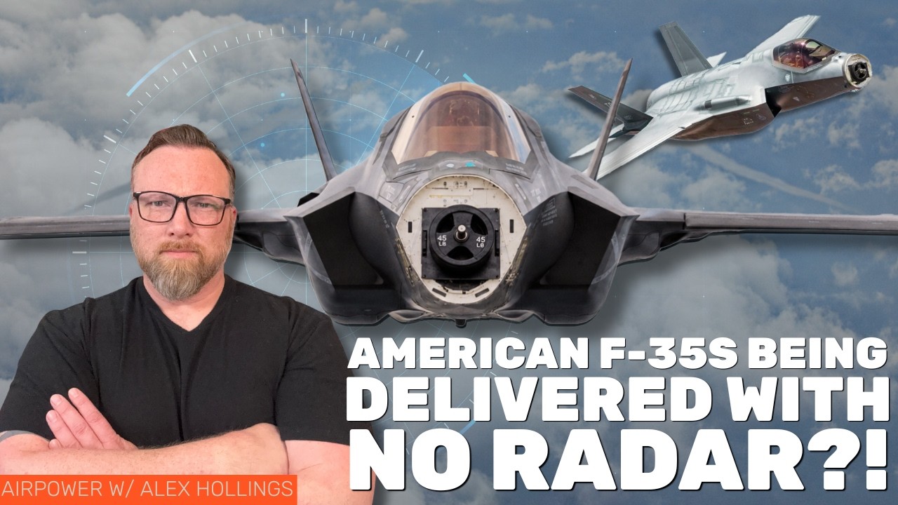 F-35s delivered with no radar is a sign of BIG CHANGES