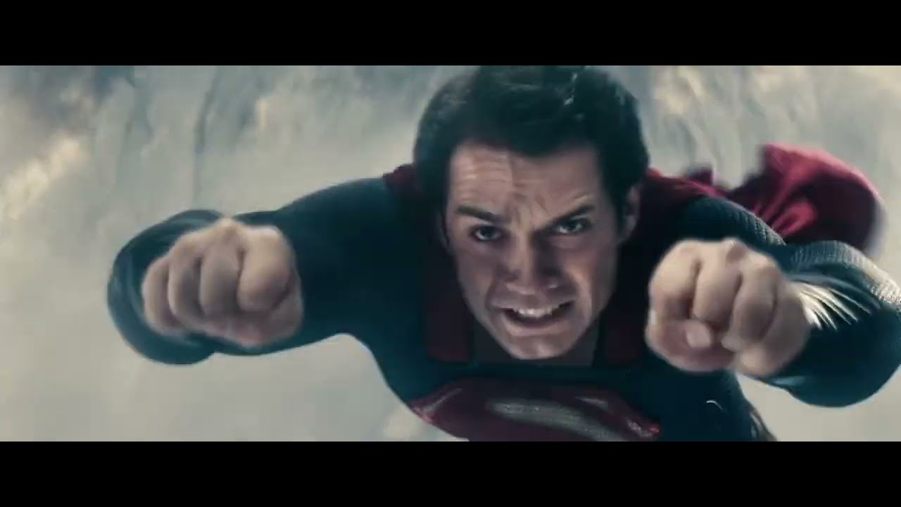 First Flight Man of Steel SUPERMAN (2014) (HENRY CAVILL) HD