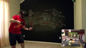 Vive wireless controller juggling in Job Simulator