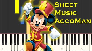 How To Play Mickey Mouse March With This Sheet Music