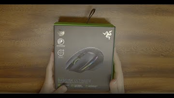 NEW MOUSE! Razer Basilisk Ultimate Gaming Mouse Unboxing ASMR