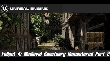 Medieval Village Part 2 / Unreal Engine 4 / No Speed Level Design