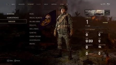 Call of Duty WW2 Create a class - Full Game