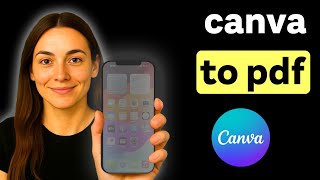 How to Convert Canva to Pdf