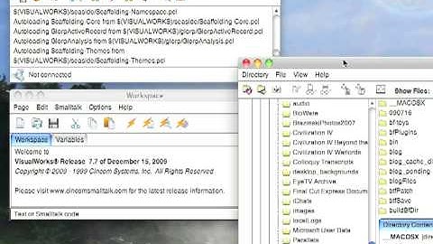 Seaside Tutorial: Loading Seaside into VisualWorks