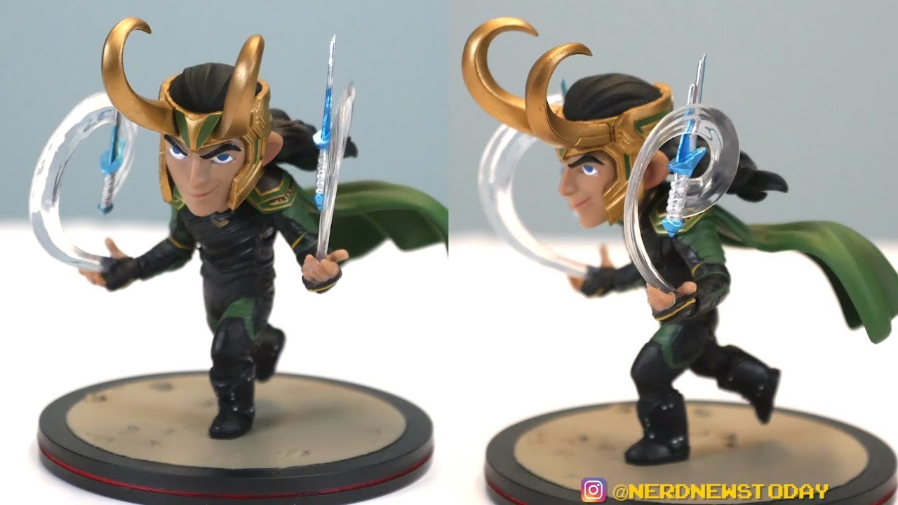 QmX Loki Q-Fig Statue Review from "Thor: Ragnarok"