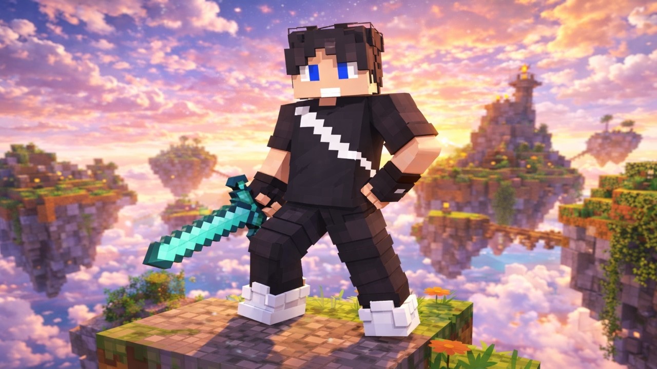 Я одержал ПОБЕДУ в ТРУДНОЙ ИГРЕ SkyWars