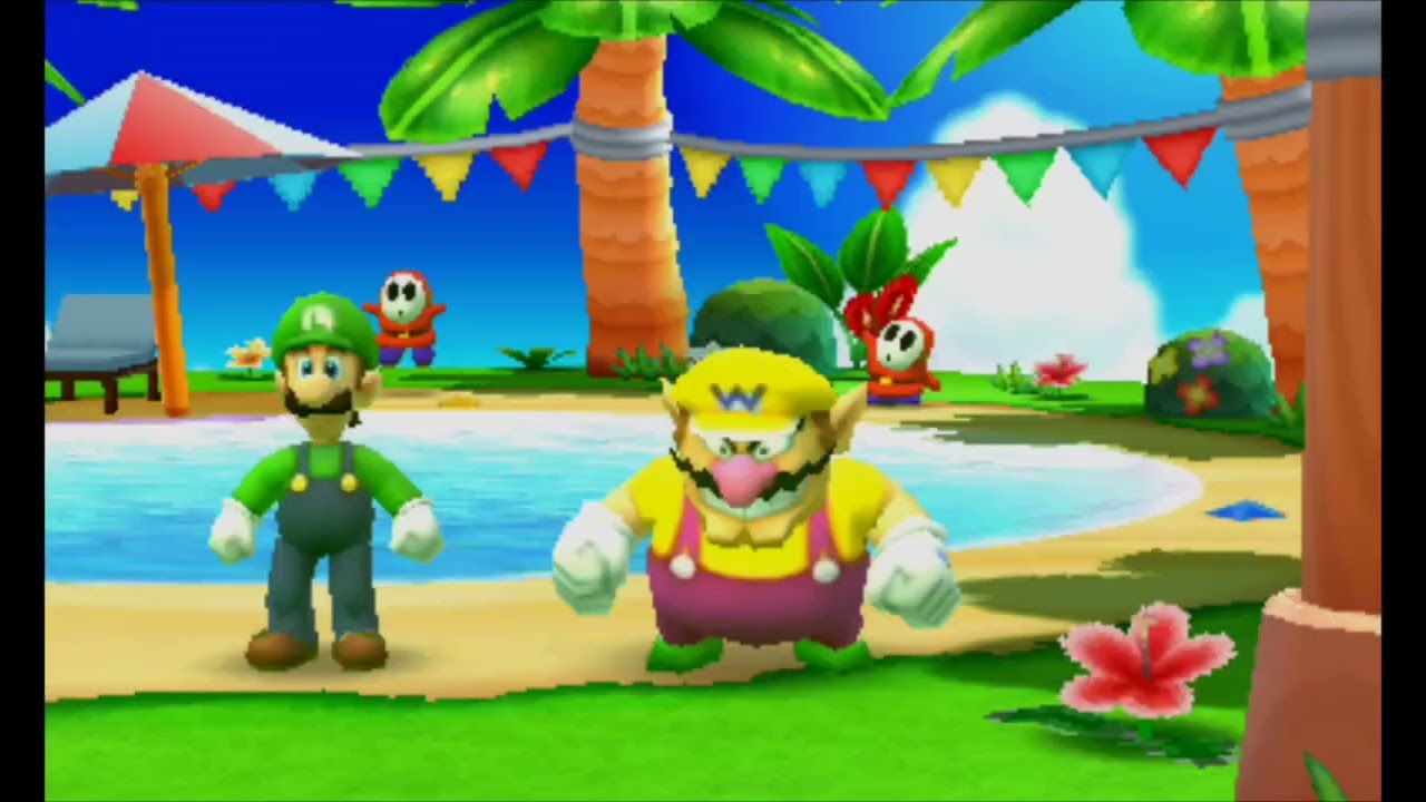 Mario Party Star Rush - All Free For All Minigames (Part 1, Remastered)