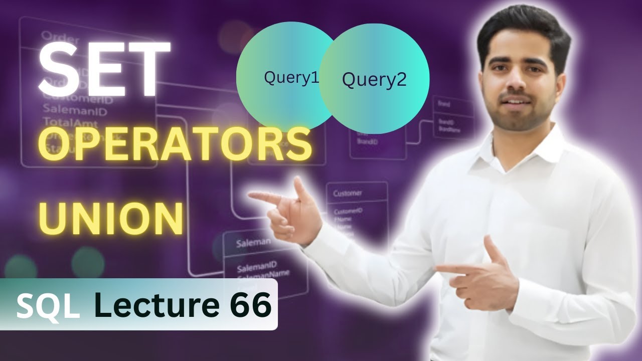 66) SET Operator - Union