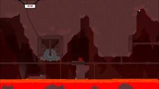 Super Meat Boy Bandage Get - Chapter 4-2 (Hell)