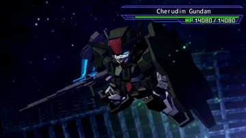 SD Gundam G-Generation Overworld - Cherudim Gundam All Animations HQ Texture Pack