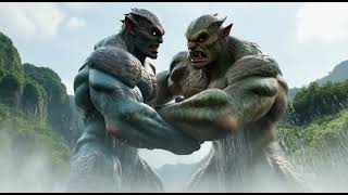 KING KONG VS GIANT TURTLE 🦍🐢✅✅#KingKong #GiantTurtle #MonsterVerse #TitanBattle #EpicFight # yt ✅👹👺