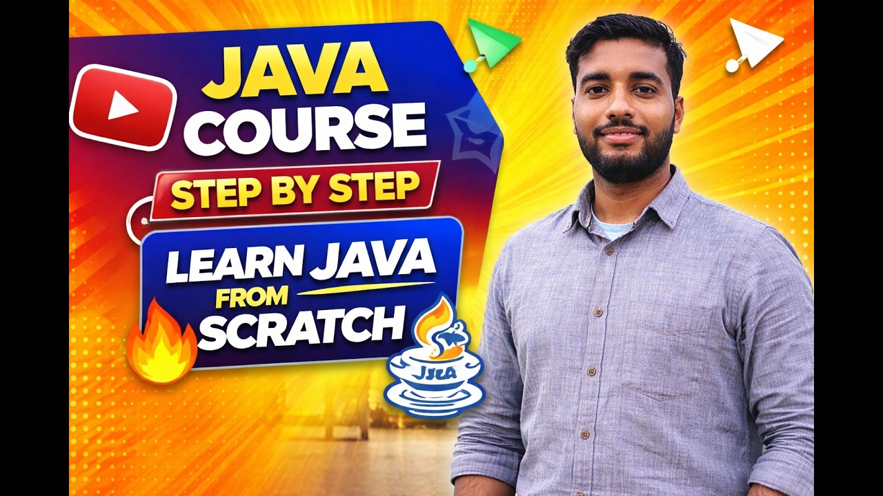Java Course for Beginners | Learn Java from Scratch | Step by Step # ...