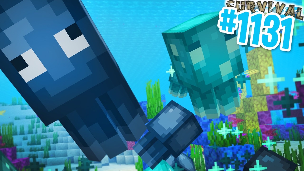CERCO le NUOVE BABY SQUID e GLOW SQUID - Minecraft ITA SURVIVAL #1131