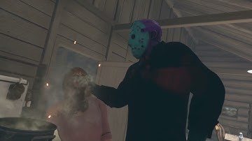 Friday the 13th the game - Retro Jason - Bots - Gameplay