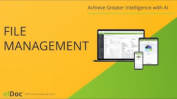 elDoc - File Management | Manage, organize, classify and store your files easily and in robust way