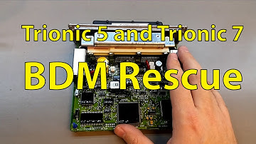 Saab Tuning: Trionic 5 and Trionic 7 BDM Soldering and Rescue - Trionic Seven